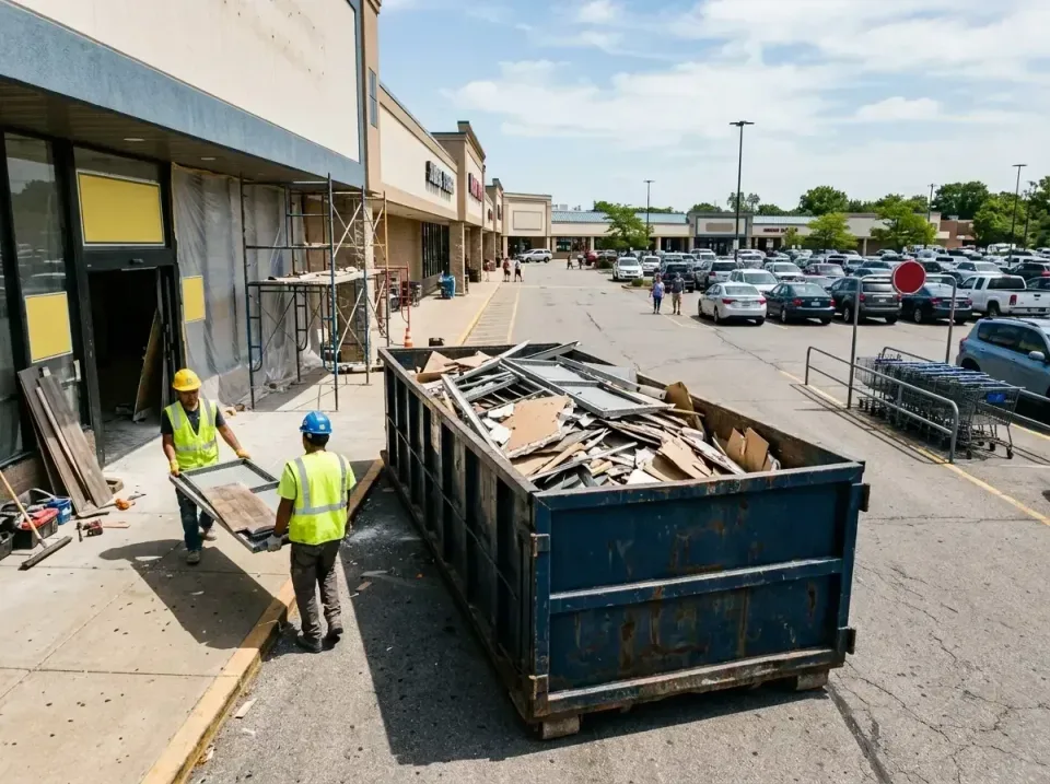 retail-store-renovation-debris-003 — frequently asked questions, Roll-off Dumpster Rentals in Radford, VA